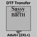 DTF Transfer 12" Thumbnail