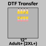 DTF Transfer 12" Thumbnail