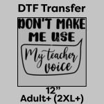 DTF Transfer 12" Thumbnail