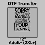 DTF Transfer 12" Thumbnail