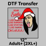 DTF Transfer 12" Thumbnail