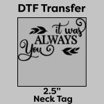 DTF Transfer 2.5" Thumbnail