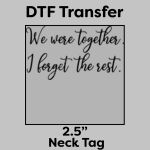 DTF Transfer 2.5" Thumbnail