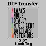 DTF Transfer 2.5" Thumbnail