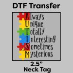 DTF Transfer 2.5" Thumbnail