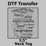 DTF Transfer 2.5" Thumbnail