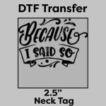 DTF Transfer 2.5" Thumbnail