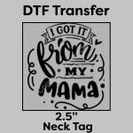 DTF Transfer 2.5" Thumbnail