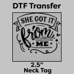 DTF Transfer 2.5" Thumbnail