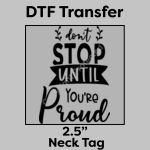 DTF Transfer 2.5" Thumbnail