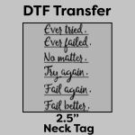 DTF Transfer 2.5" Thumbnail