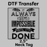 DTF Transfer 2.5" Thumbnail