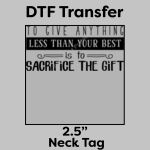 DTF Transfer 2.5" Thumbnail