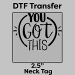 DTF Transfer 2.5" Thumbnail