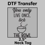 DTF Transfer 2.5" Thumbnail