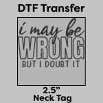 DTF Transfer 2.5" Thumbnail