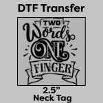 DTF Transfer 2.5" Thumbnail