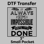 DTF Transfer 3" Thumbnail