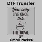 DTF Transfer 3" Thumbnail