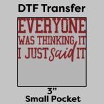 DTF Transfer 3" Thumbnail