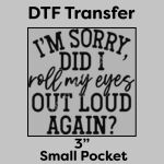 DTF Transfer 3" Thumbnail