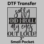 DTF Transfer 3" Thumbnail