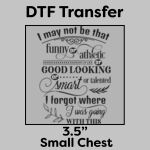 DTF Transfer 3.5" Thumbnail