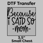 DTF Transfer 3.5" Thumbnail