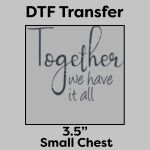 DTF Transfer 3.5" Thumbnail