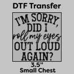 DTF Transfer 3.5" Thumbnail