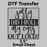 DTF Transfer 3.5" Thumbnail