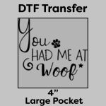 DTF Transfer 4" Thumbnail