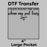 DTF Transfer 4" Thumbnail