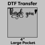 DTF Transfer 4" Thumbnail