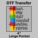 DTF Transfer 4" Thumbnail