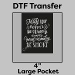 DTF Transfer 4" Thumbnail