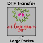 DTF Transfer 4" Thumbnail