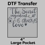 DTF Transfer 4" Thumbnail