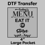 DTF Transfer 4" Thumbnail