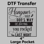 DTF Transfer 4" Thumbnail