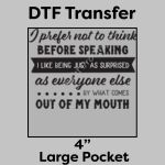 DTF Transfer 4" Thumbnail