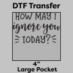 DTF Transfer 4" Thumbnail