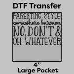 DTF Transfer 4" Thumbnail