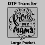 DTF Transfer 4" Thumbnail