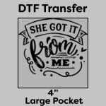 DTF Transfer 4" Thumbnail