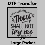 DTF Transfer 4" Thumbnail