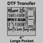 DTF Transfer 4" Thumbnail