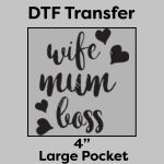 DTF Transfer 4" Thumbnail