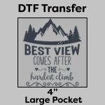 DTF Transfer 4" Thumbnail