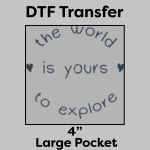 DTF Transfer 4" Thumbnail